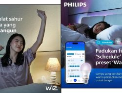 Bangun Sahur Jadi On Time dengan Fitur Schedules Philips Smart LED