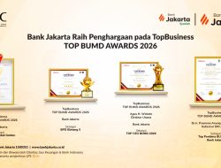 Konsisten Lanjutkan Transformasi, Bank Jakarta Raih TOP BUMD Awards 2026